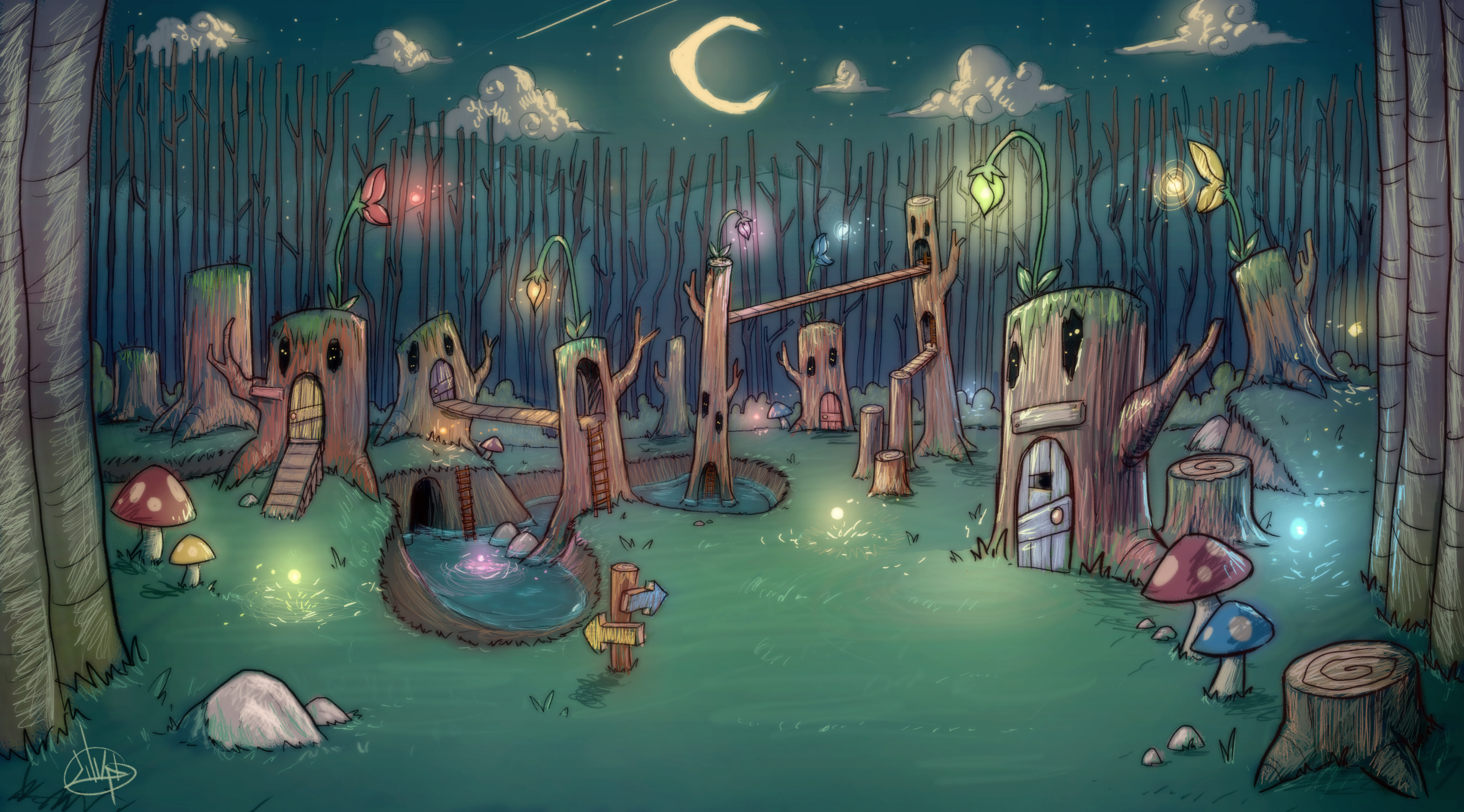 AHatIntime_Prerelease_Luigi_forest_village_concept_2.jpg AHatIntime_Prerelease_Luigi_forest_village_concept_2.jpg