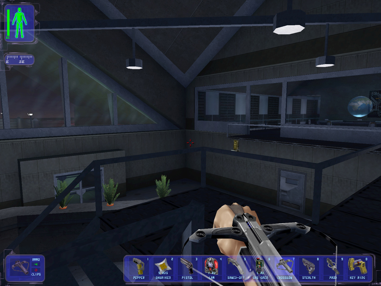 Vandenberg, with another look at the shuriken icon. Grenades also show "1 RD" on them instead of "COUNT: 1".