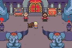 Lucas and Boney outside Club Titiboo, Chapter 4.