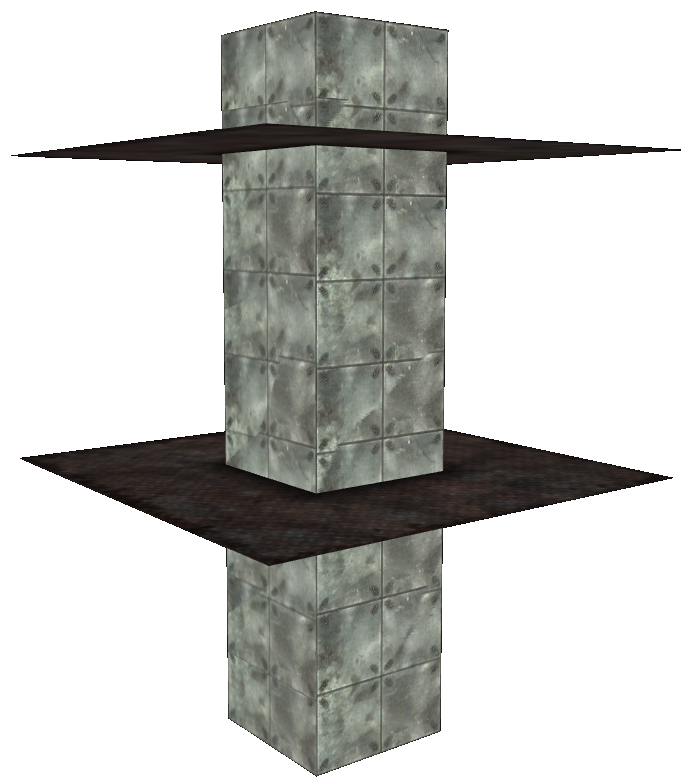 A big animated polygon thing in the models archive. It retracts and expands and the textures glitch up when overlapping. A big animated polygon thing in the models archive. It retracts and expands and the textures glitch up when overlapping.