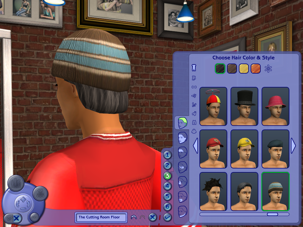 CASIE_amhairhat_bluebrown in Create-A-Sim