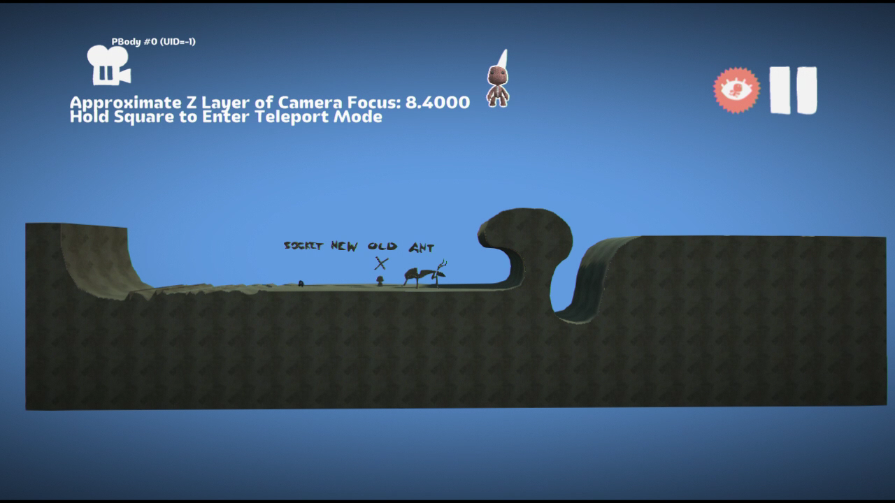 The entire level.