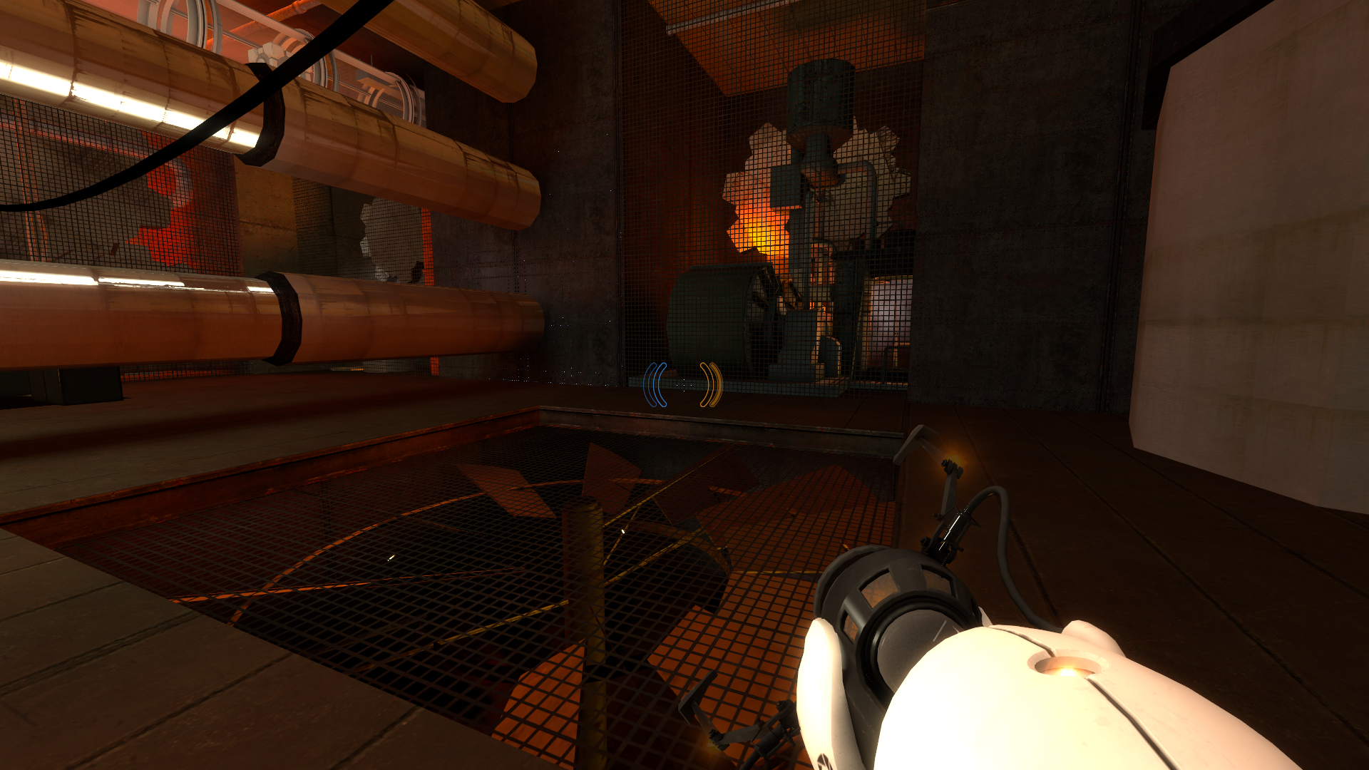 Another grated off area showing off a floor fan, using a Half-Life 2 Windmill asset. Another grated off area showing off a floor fan, using a Half-Life 2 Windmill asset.