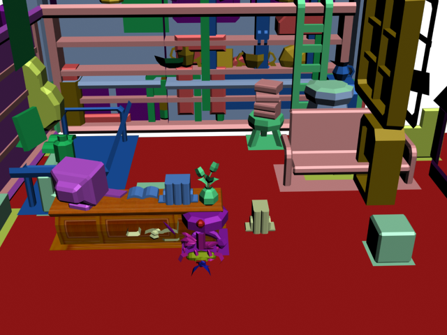 Another render of ze library. Another render of ze library.
