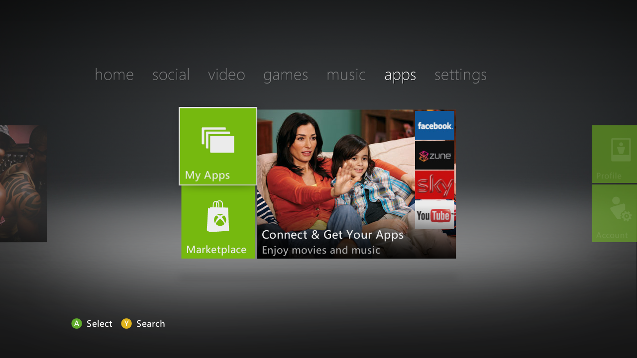 Dashboard (Apps Tab) Dashboard (Apps Tab)