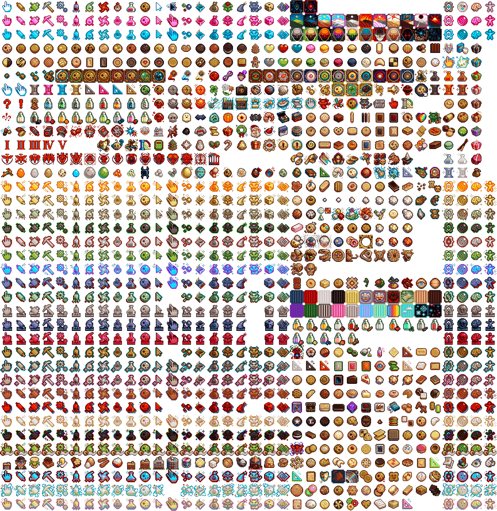Let's play a game! It's called "spot the unused icons"! Let's play a game! It's called "spot the unused icons"!
