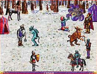 The same battle as in previous image, Genie is attacking with less rays than in vanilla version of the game. Screenshot from advertisement, for example can be found in CGW 124 Nov 1994 p101. The same battle as in previous image, Genie is attacking with less rays than in vanilla version of the game. Screenshot from advertisement, for example can be found in CGW 124 Nov 1994 p101.