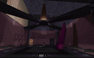 Prerelease screenshot from November 1995 showing the area.
