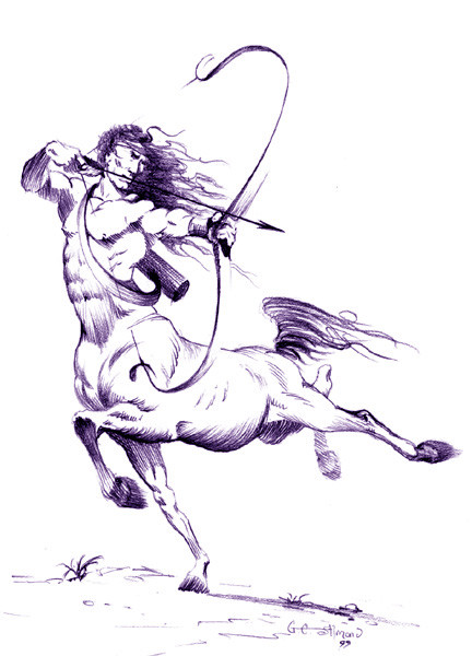 Centaur Archer by George Almond