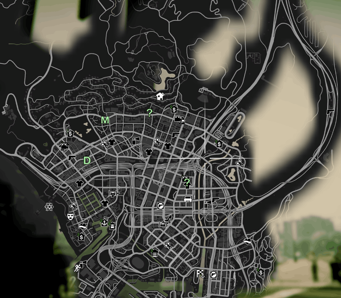 Location on the map.