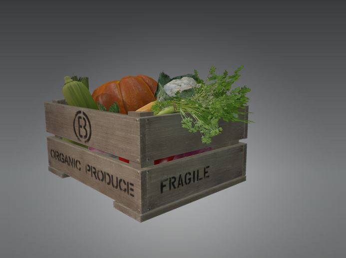 Crate Tomatoes