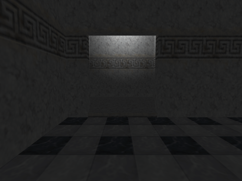 The secret exit open.