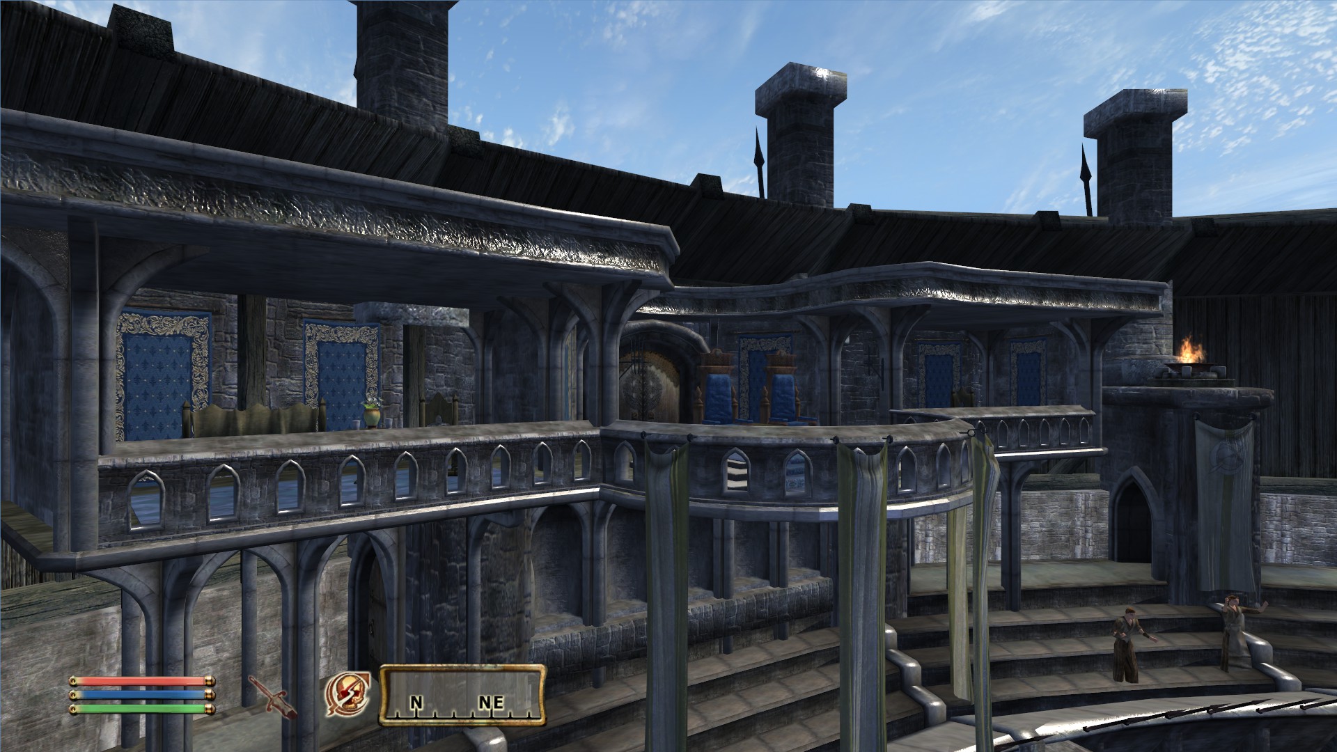 The normally unreachable "Royal" Balcony. The normally unreachable "Royal" Balcony.