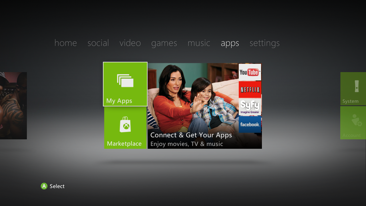 Dashboard (Apps Tab) Dashboard (Apps Tab)