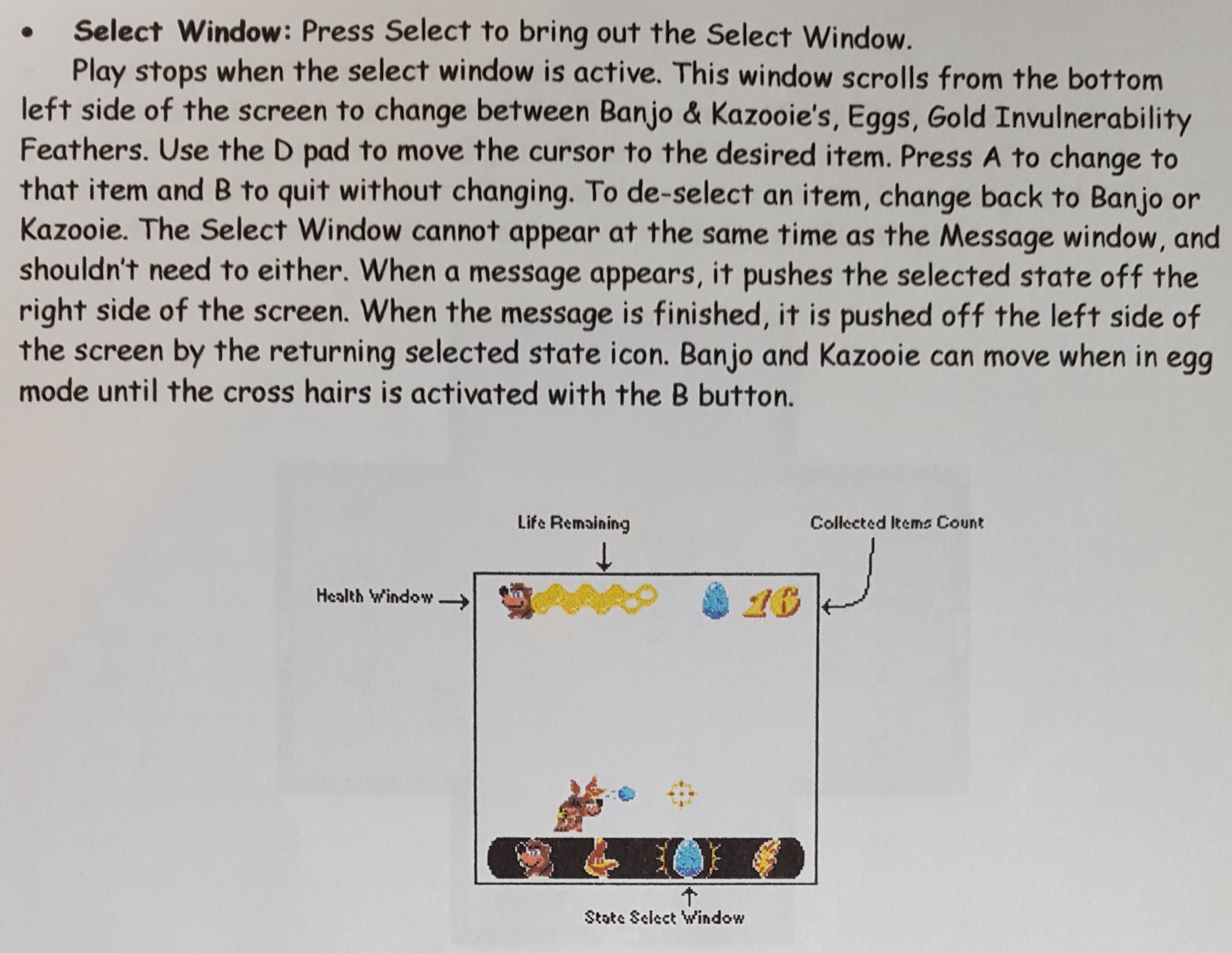 Select Window HUD. Select Window HUD.