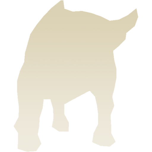 Bull silhouette Bull silhouette