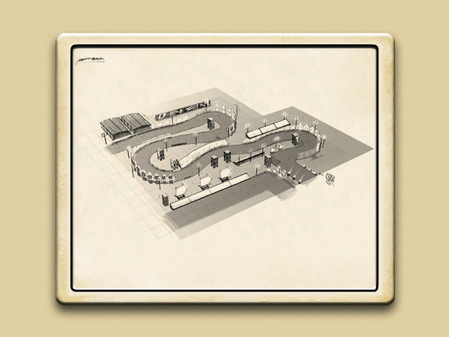Early Ornament Valley Airport's concept art (second piece) Early Ornament Valley Airport's concept art (second piece)