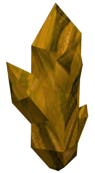 Another view of the crystal.