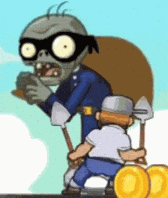 Thief Zombie design in Plants vs. Zombies 2: Renaissance Age Thief Zombie design in Plants vs. Zombies 2: Renaissance Age