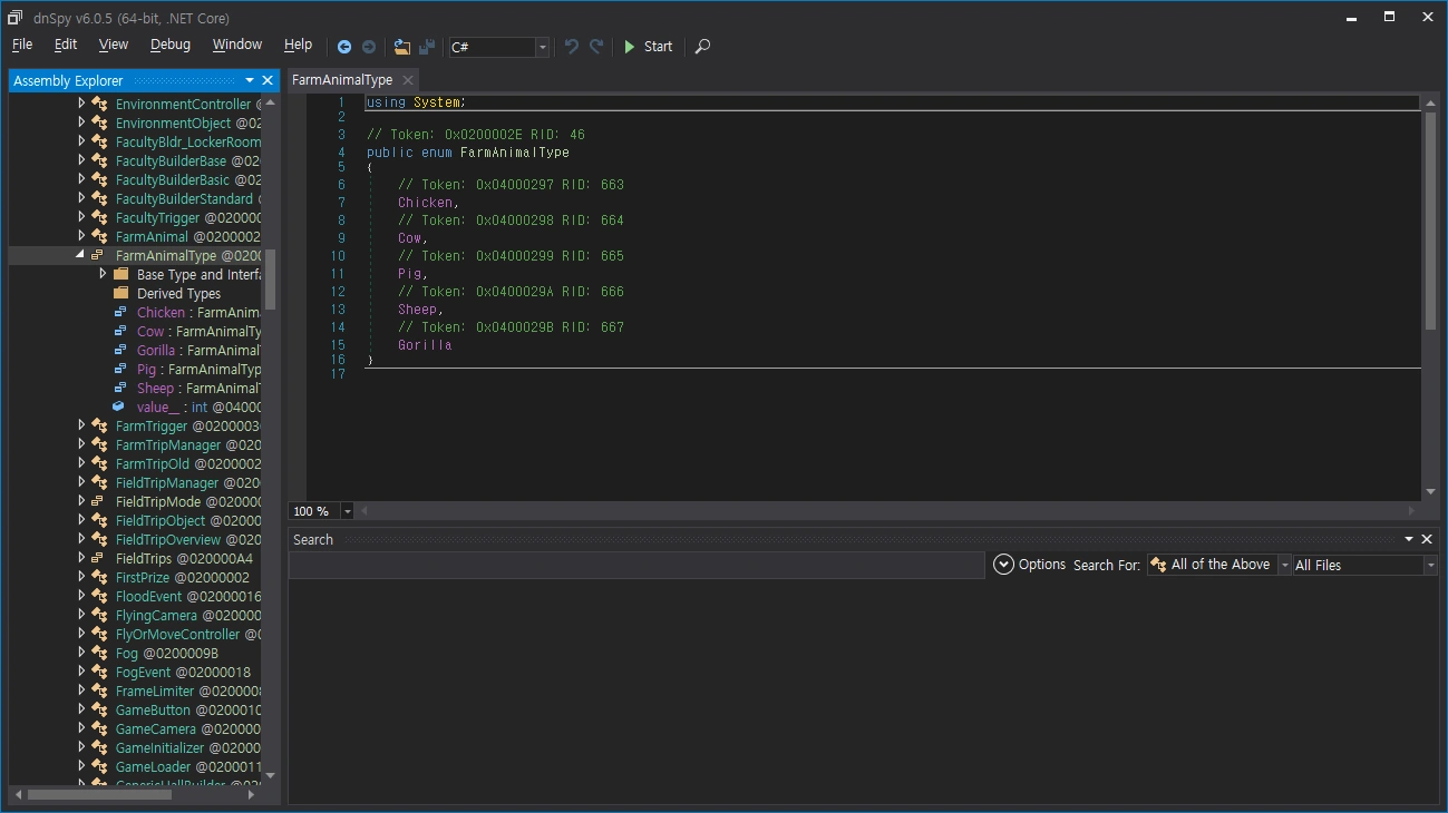 It is only present in code.