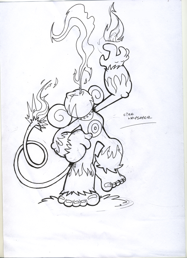 Fire Monkey Naysayer
