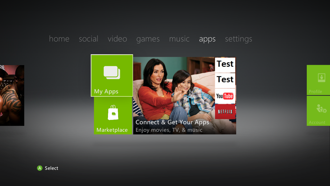Dashboard (Apps Tab) Dashboard (Apps Tab)