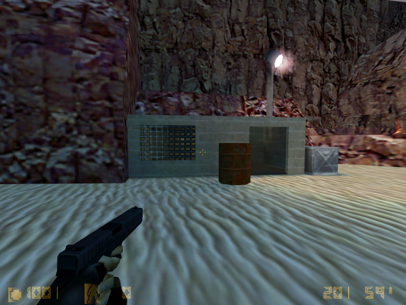 Hostage bunker. Hostage bunker.