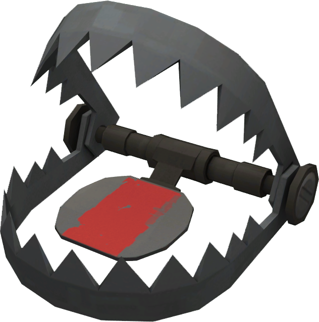 Bear Trap - RED. Bear Trap - RED.