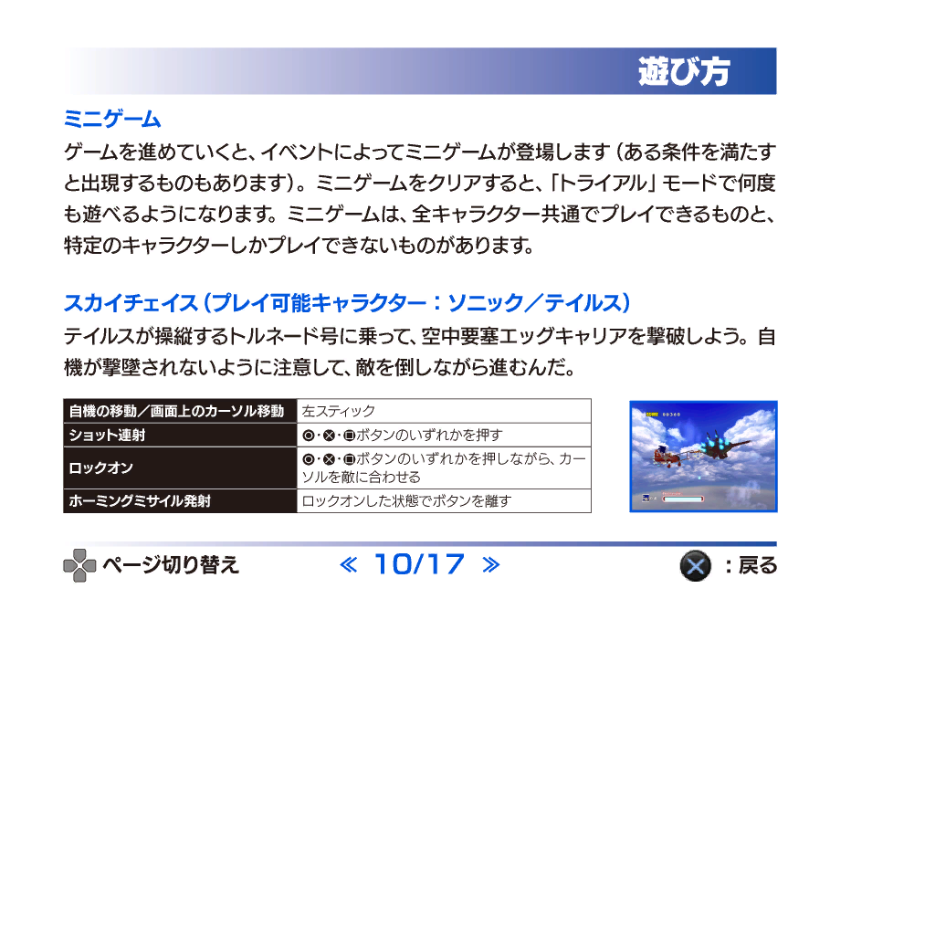 SonicAdventureDX2011_PS3Manual10.png