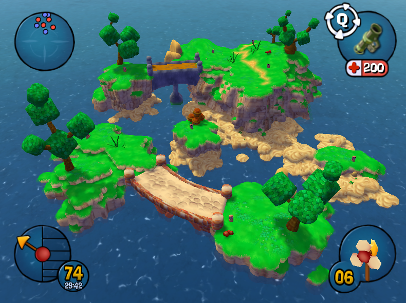 2player.xom: Likely the map used in the demo version, looks to be same as the original. (?) 2player.xom: Likely the map used in the demo version, looks to be same as the original. (?)