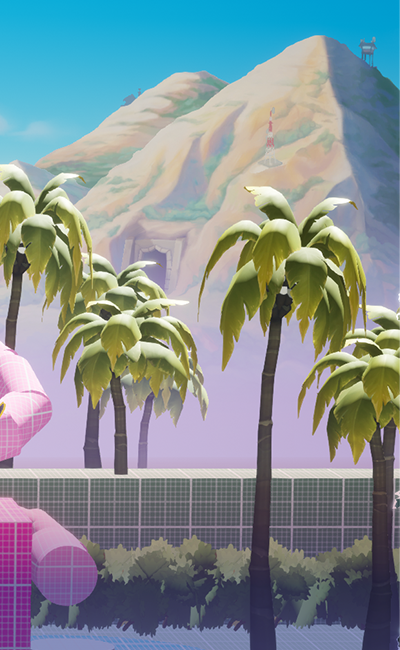 Image for a unknown rift, of the blockout for the unreleased Barbie's Dream House stage