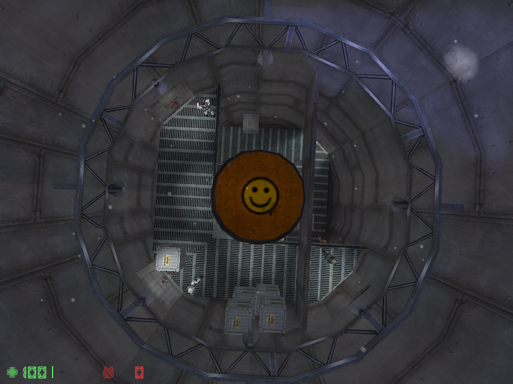 Top view. Top view.
