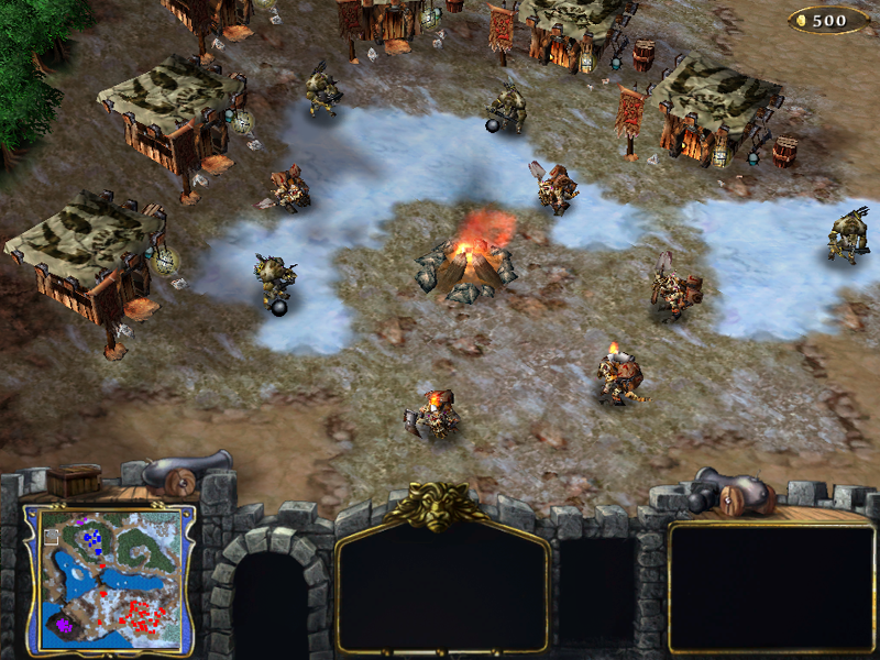 Gnolls and Kobolds in a camp. Gnolls and Kobolds in a camp.