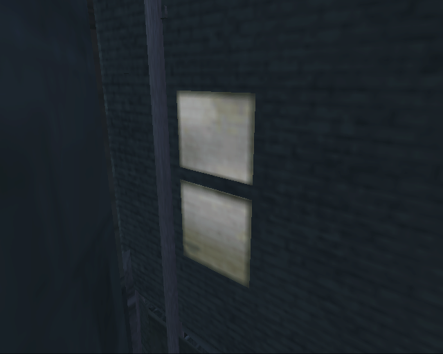A light for a non-existent window on the side of the hotel next to Dragon's Wing. A light for a non-existent window on the side of the hotel next to Dragon's Wing.