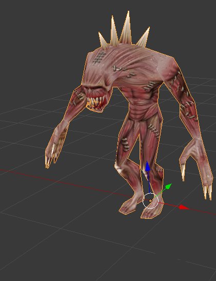 FeastBeast's model, found in the game files. FeastBeast's model, found in the game files.