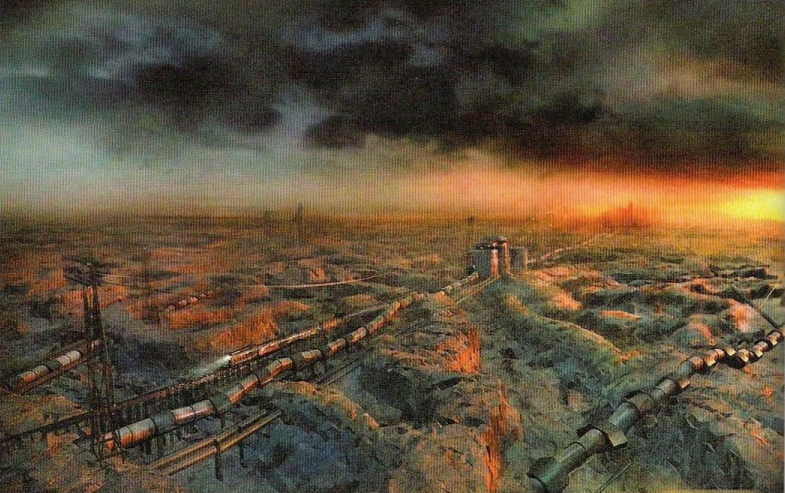 Air Exchange concept art from Raising the Bar. Compare with the previous image. Air Exchange concept art from Raising the Bar. Compare with the previous image.