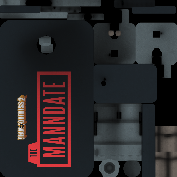 Leaked early texture for the Gun Mettle Key.