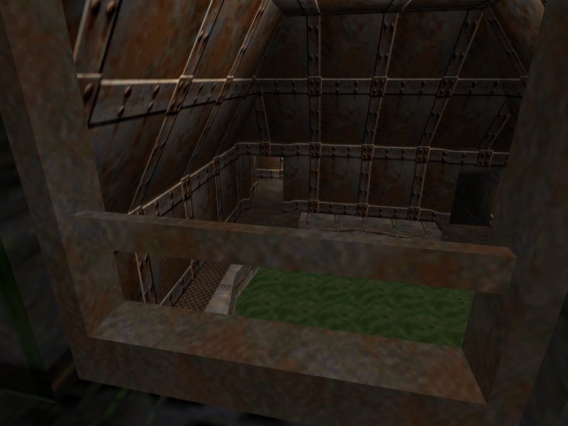 Looking at the secret Shotcycler 6 water pool room.