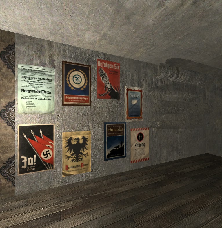 Propaganda posters.