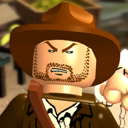 A very angry Indy in Market Mayhem. A very angry Indy in Market Mayhem.