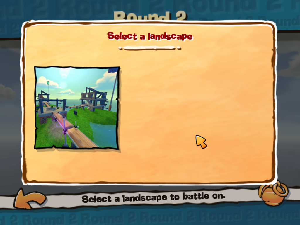 Attempting to change the map results in this screen, shortly followed by a game crash.