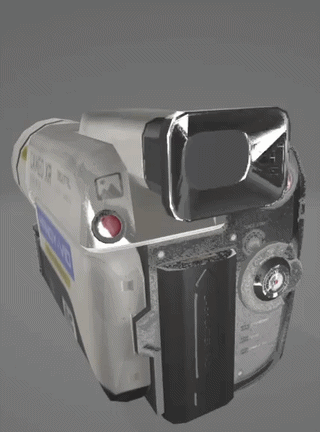 Animation of the Eye Viewer moving upwards.