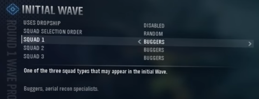 Buggers in Firefight