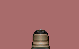 Used for the Pre-Beta design, however, here there is a few added blue muzzle flash graphics unlike the Pre-Beta's green static muzzle flash which would also be used for the BFG-9000 later on.