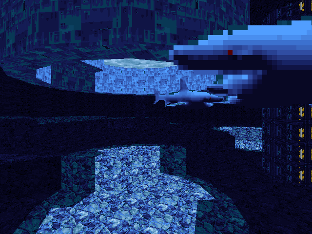 The underwater section. The underwater section.