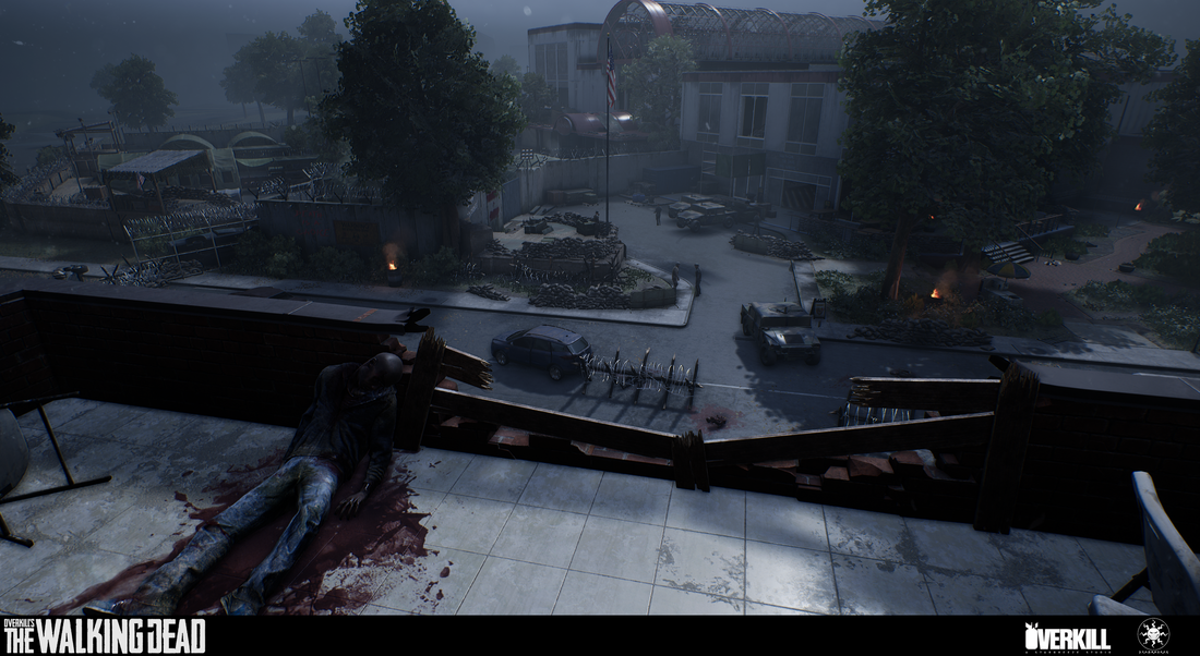 "Opening shot, roughly one minute into the mission."