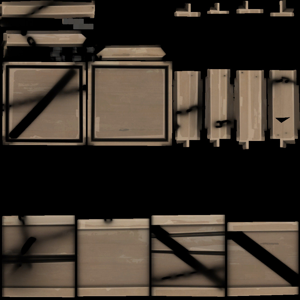 Texture for the Mann Co. Supply Crate model. Texture for the Mann Co. Supply Crate model.