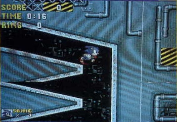 A chunk of the level was left broken in development.