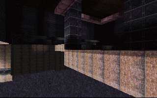 Area of floor lacking collision.