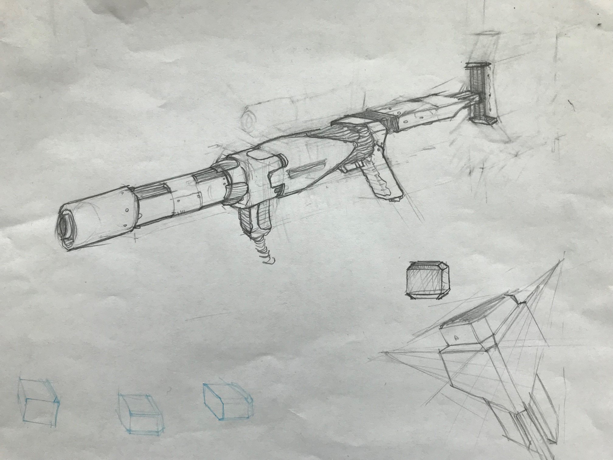 Yet another concept of Pulse Rifle
